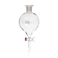 DURAN® Separating funnel, with NS stopcock, with octagonal plate stopper NS 45/40, 2500 ml