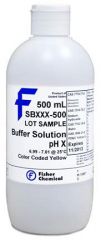 Buffer Solution, pH 4.00, Color-Coded Red (Certified), Fisher Chemical™, 500mL